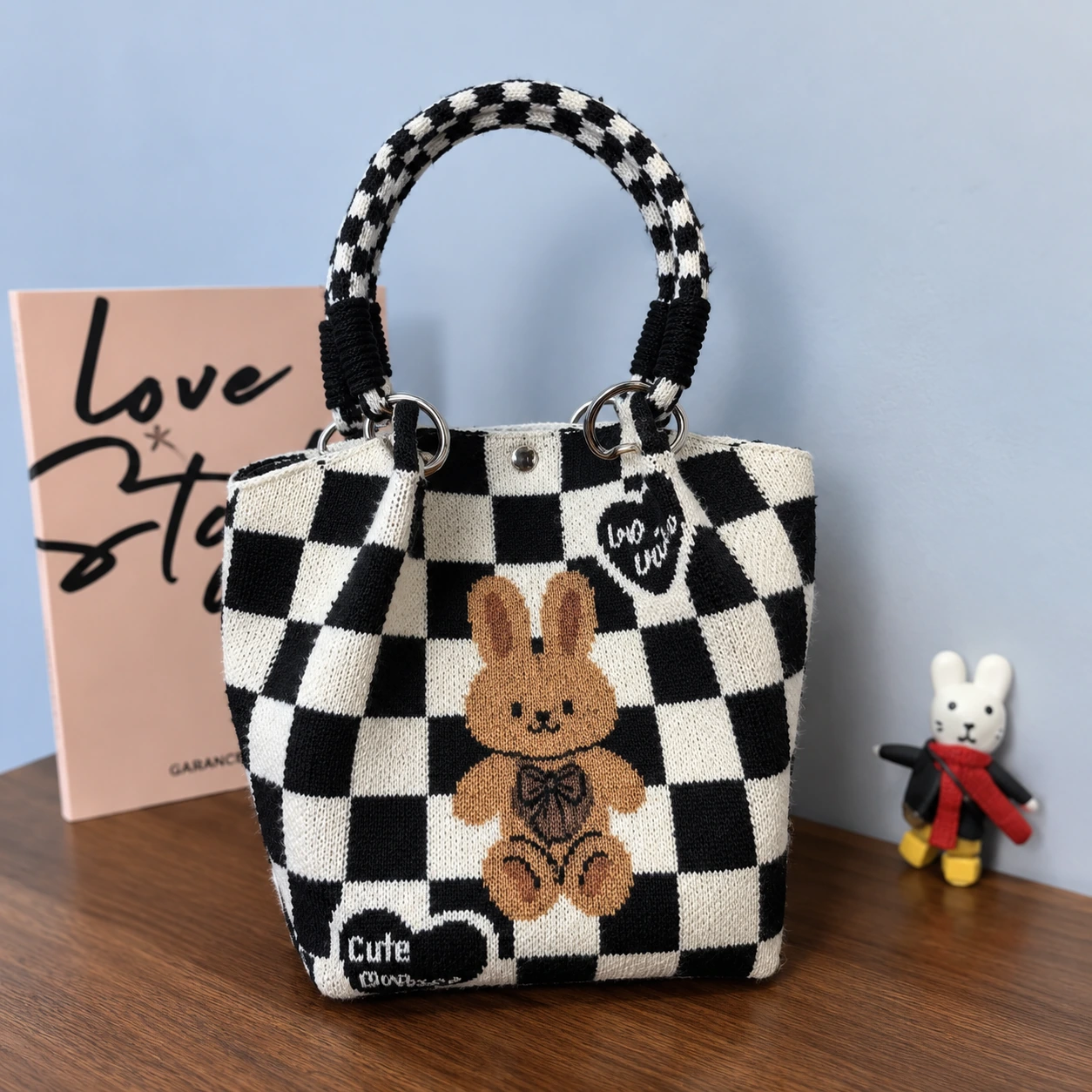 Checker Rabbit — AI-enhanced product image
