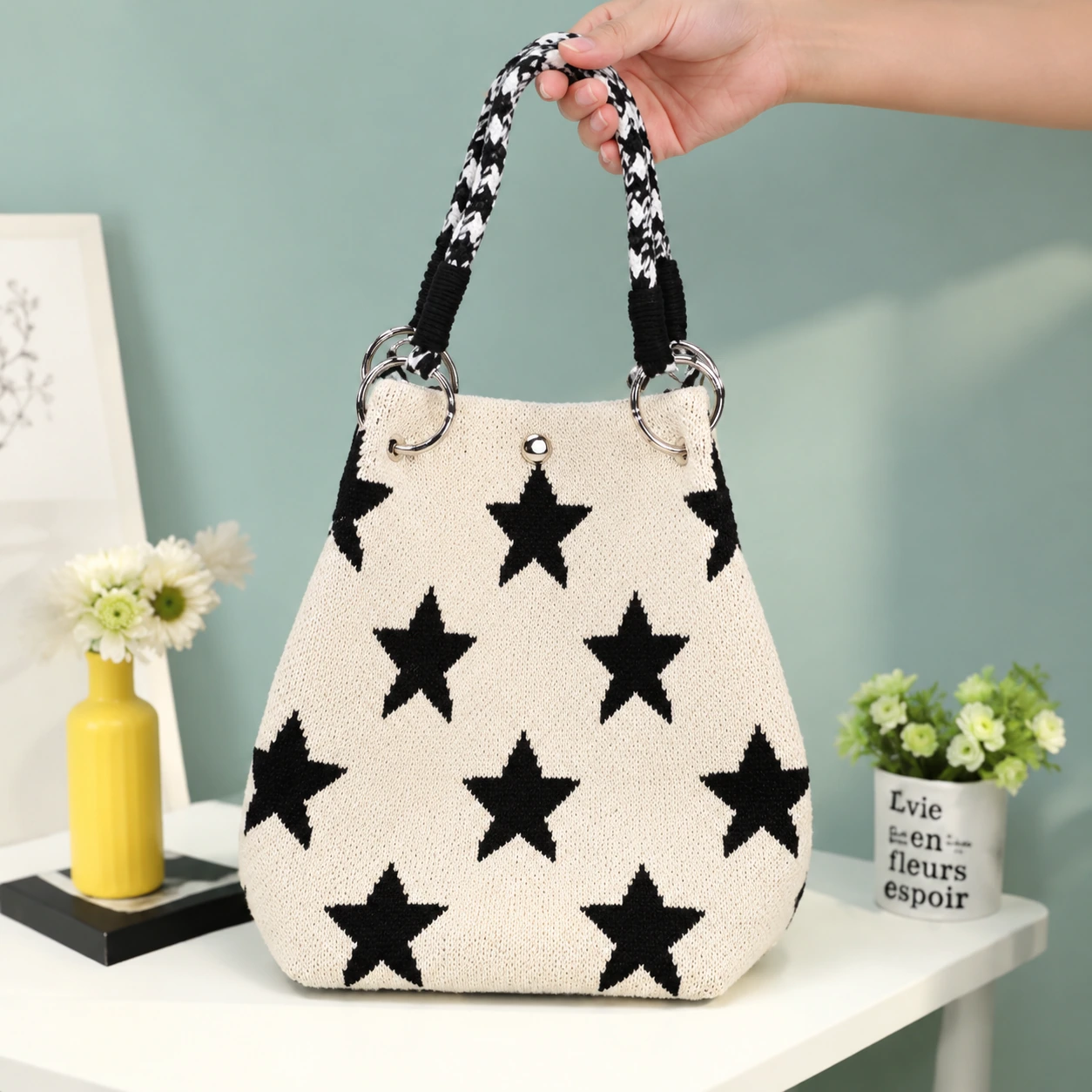 Ivory Stars — AI-enhanced product image