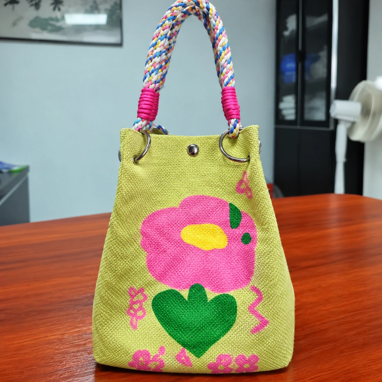 Lime Pop Flower — AI-enhanced product image