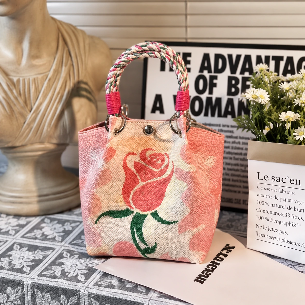 Peach Rose — AI-enhanced product image